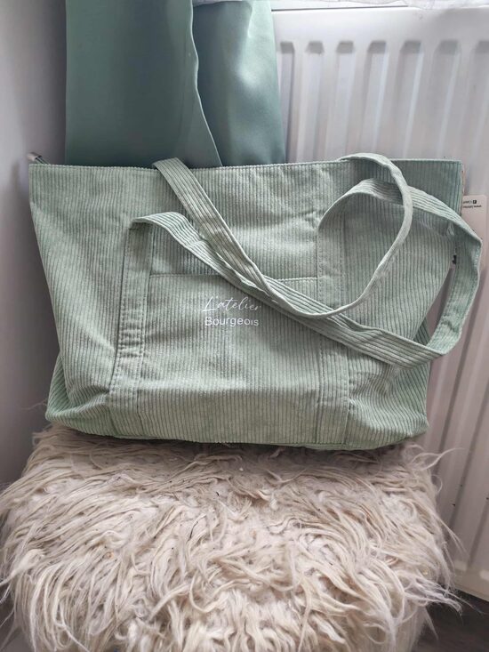 Sac cabas Vert sauge