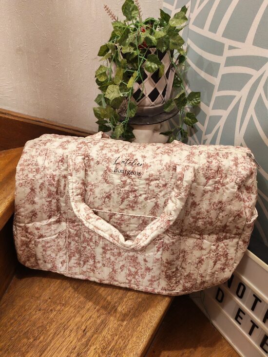 Sac multi-usage Jouy rose poudré