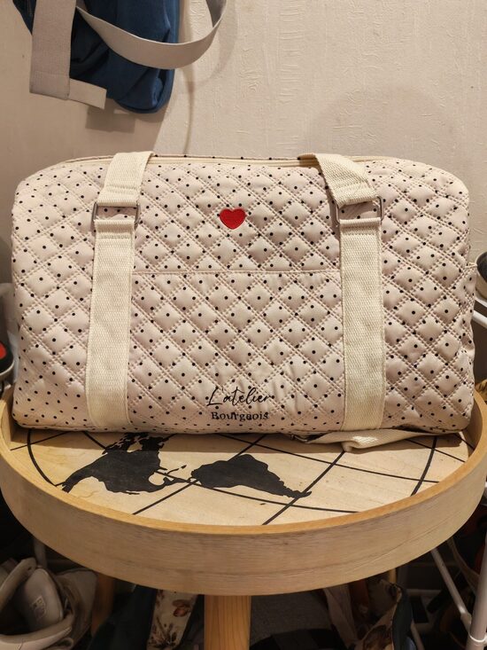 Sac à langer petits pois 